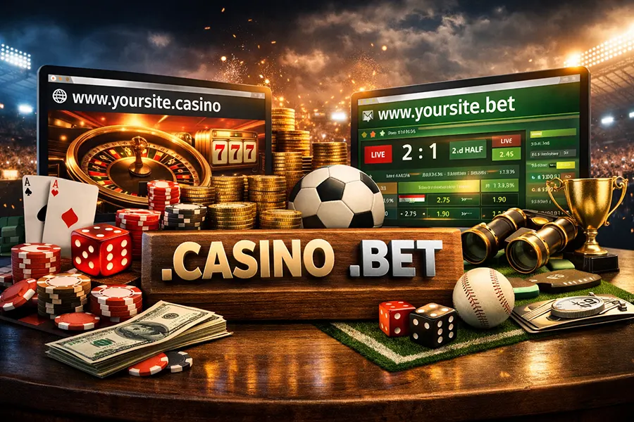 Где лучше регистрировать домены .casino и .bet